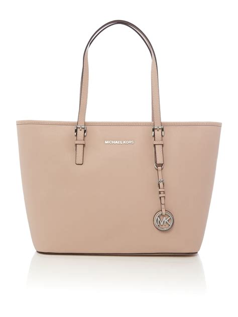 michael kors pink tote bags